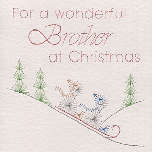 Pinbroidery Brother at Christmas square